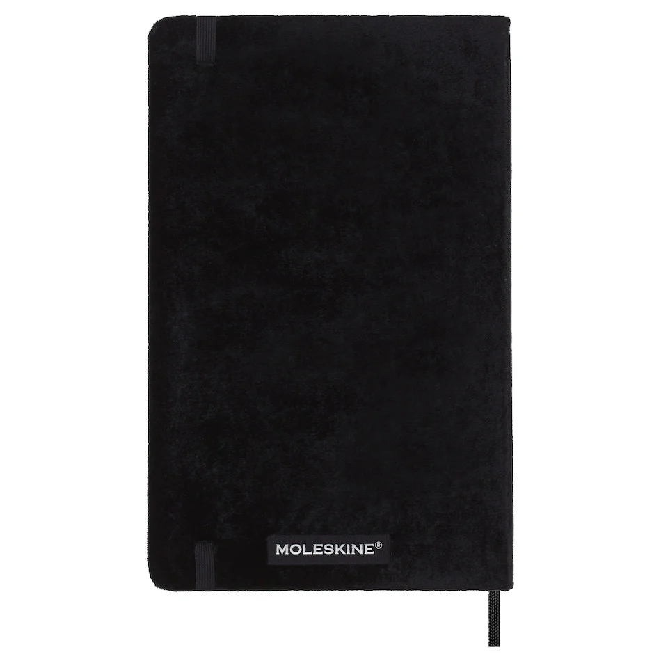 Moleskine Limited Collection Large Notebook Velvet Black Ruled - Image 2