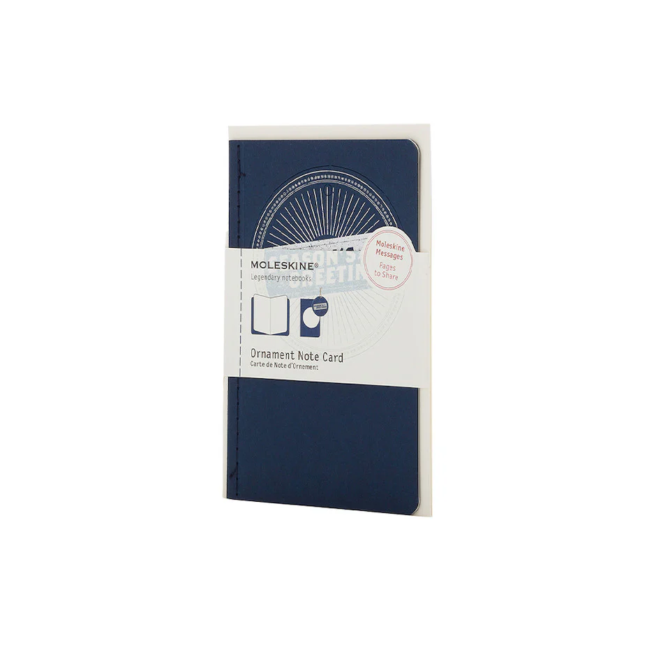 Moleskine Pocket Ornament Card Season's Greetings