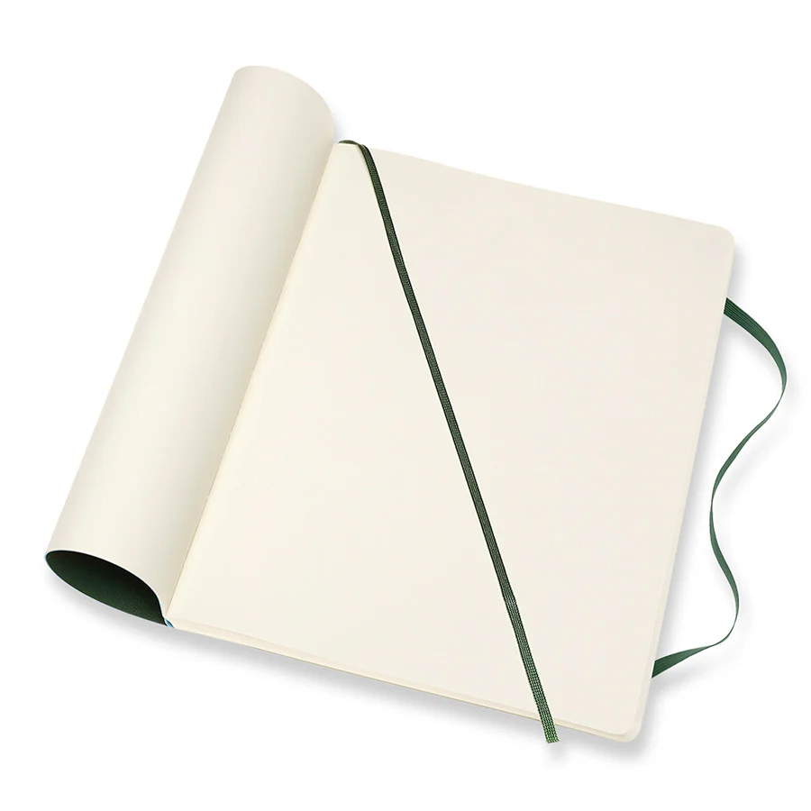 Moleskine Soft Cover Extra Large Notebook 190x250 Myrtle Green - Image 3