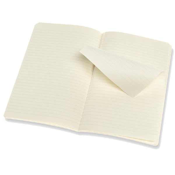 Moleskine Volant Journal Large Set of 2 Coral Orange/Aquamarine Blue