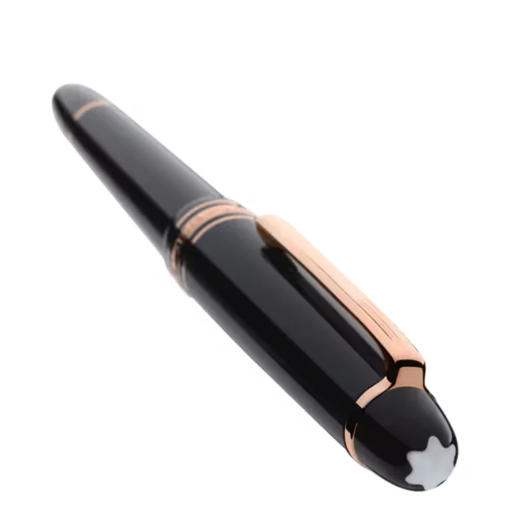 Montblanc Meisterstuck Classique Fountain Pen Rose Gold Trim - Image 3