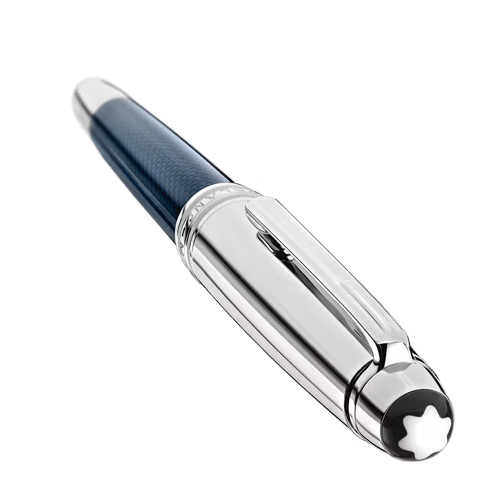 Montblanc Meisterstuck Solitaire Doue Classique Fountain Pen Blue Hour - Image 5