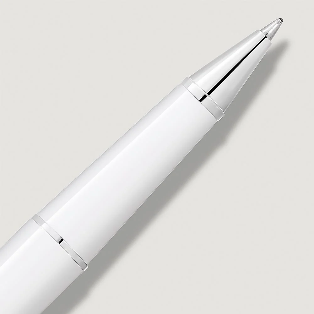 Montblanc Meisterstuck White Classique Rollerball - Image 3