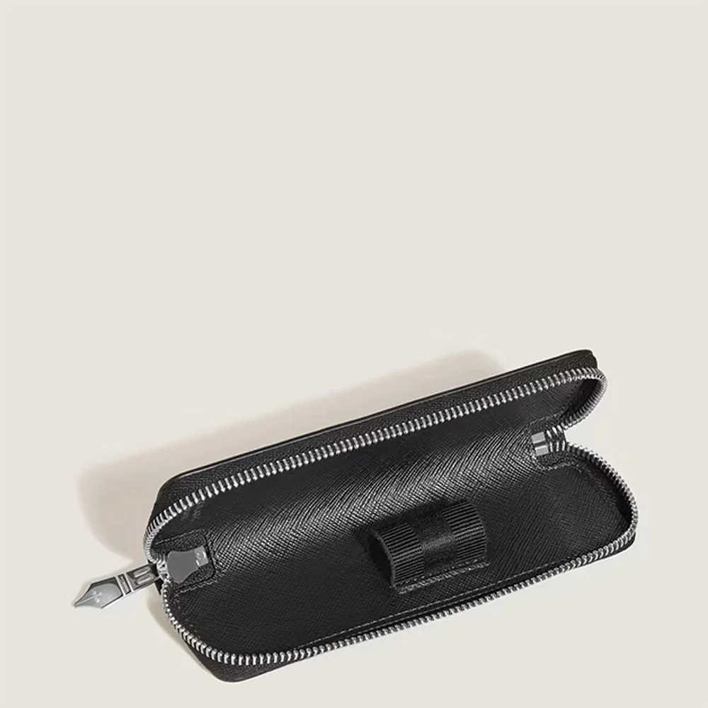 Montblanc Sartorial 1 Pen Zipped Pouch Black - Image 4