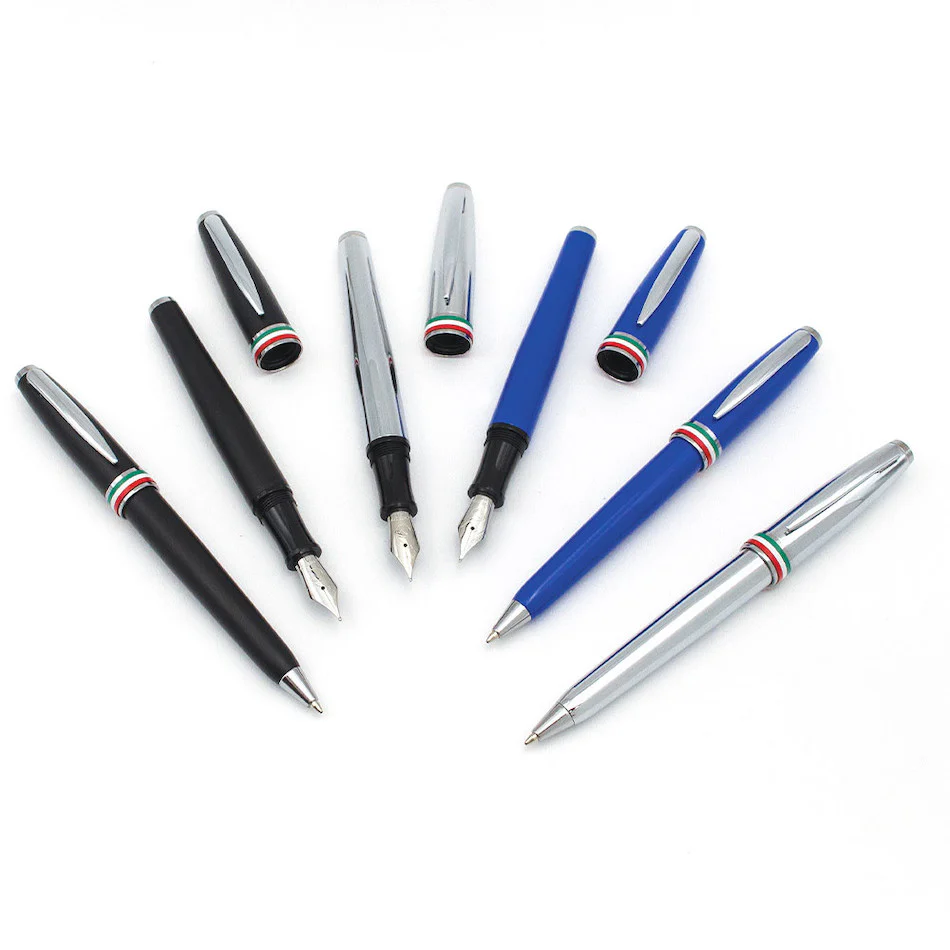Monteverde Aldo Domani Italia Fountain Pen Matte Black - Image 3