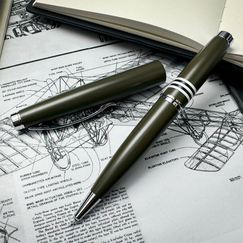 Monteverde Dakota Gel Rollerball Pen Military Green - Image 2