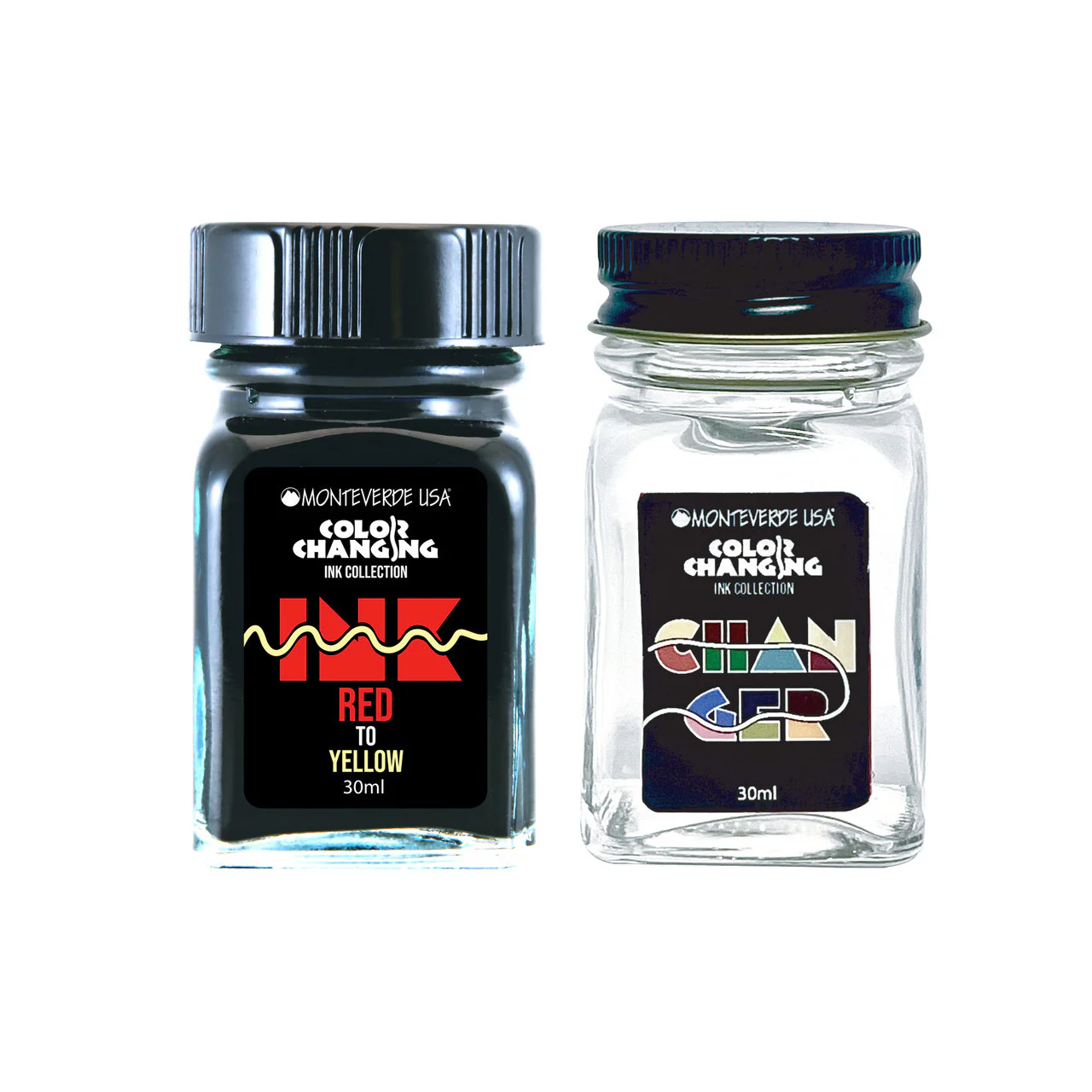 Monteverde Ink Bottle Colour Changing Ink 30ml & Changer Set - Image 3