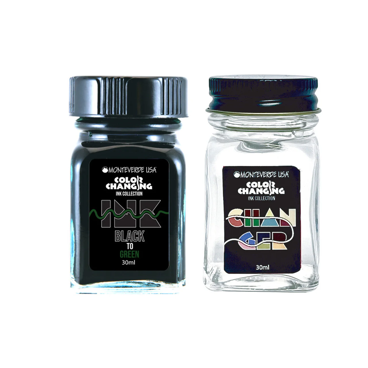 Monteverde Ink Bottle Colour Changing Ink 30ml & Changer Set - Image 5