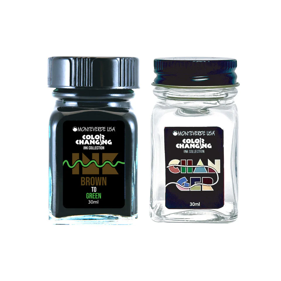 Monteverde Ink Bottle Colour Changing Ink 30ml & Changer Set - Image 6