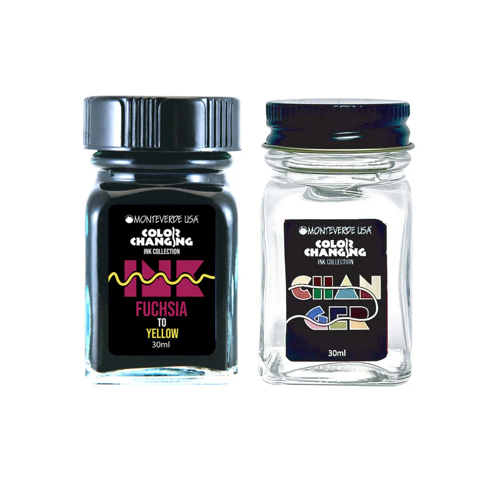 Monteverde Ink Bottle Colour Changing Ink 30ml & Changer Set - Image 9
