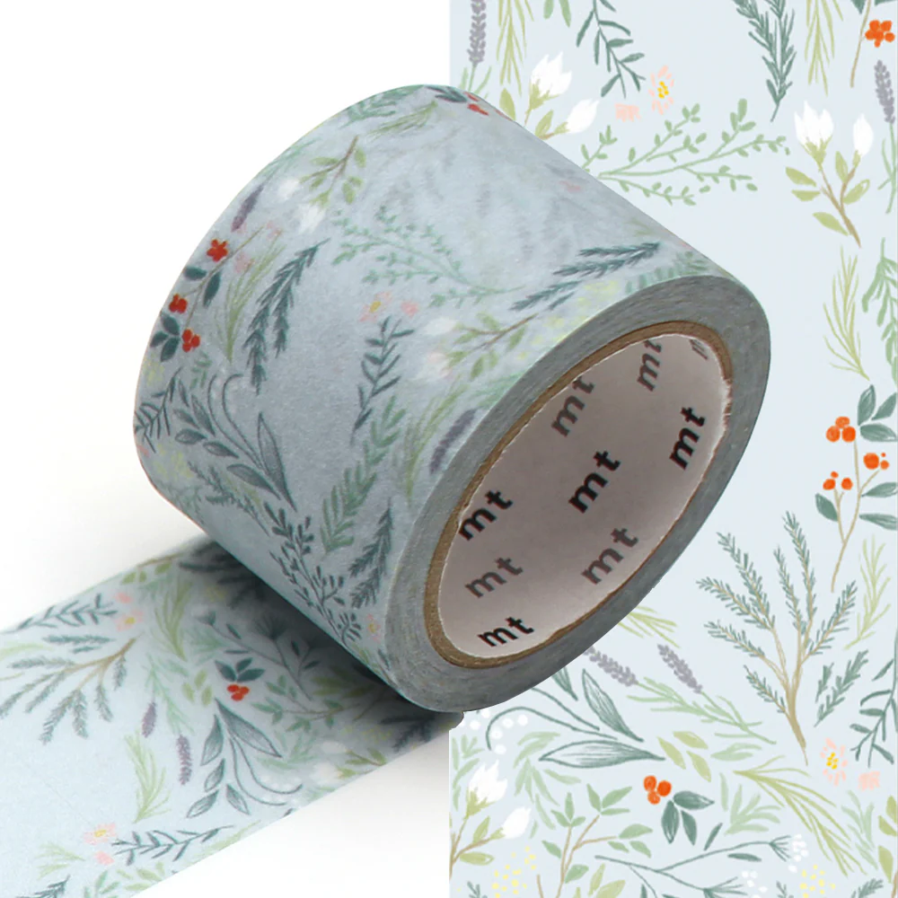 mt Washi Masking Tape - 30mm x 7m - Plant