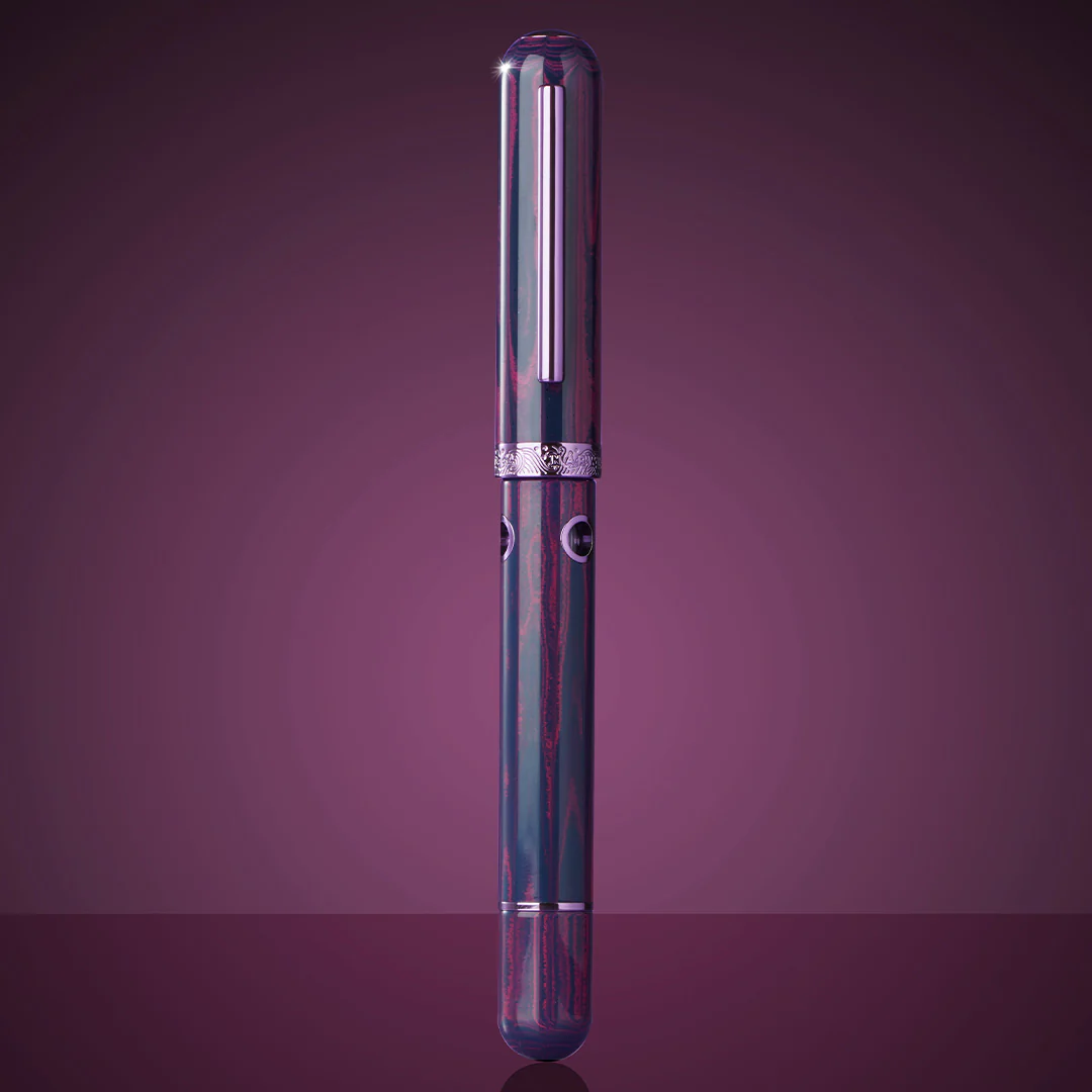 Nahvalur Nautilus Fountain Pen Anthias Violet - Image 3