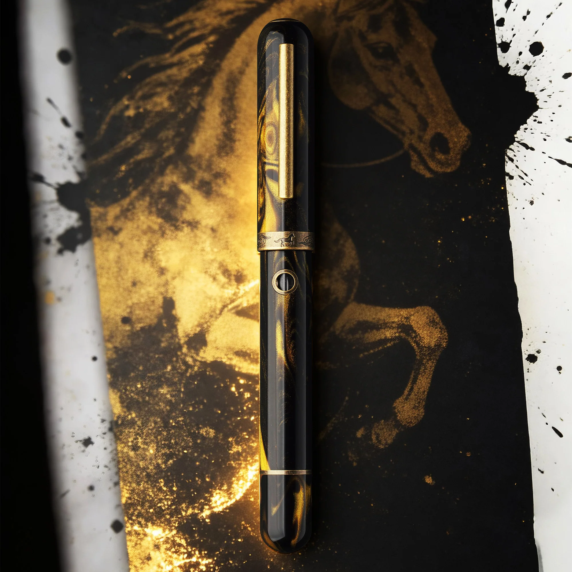 Nahvalur Nautilus Fountain Pen of the Year 2026 Horse - Image 8
