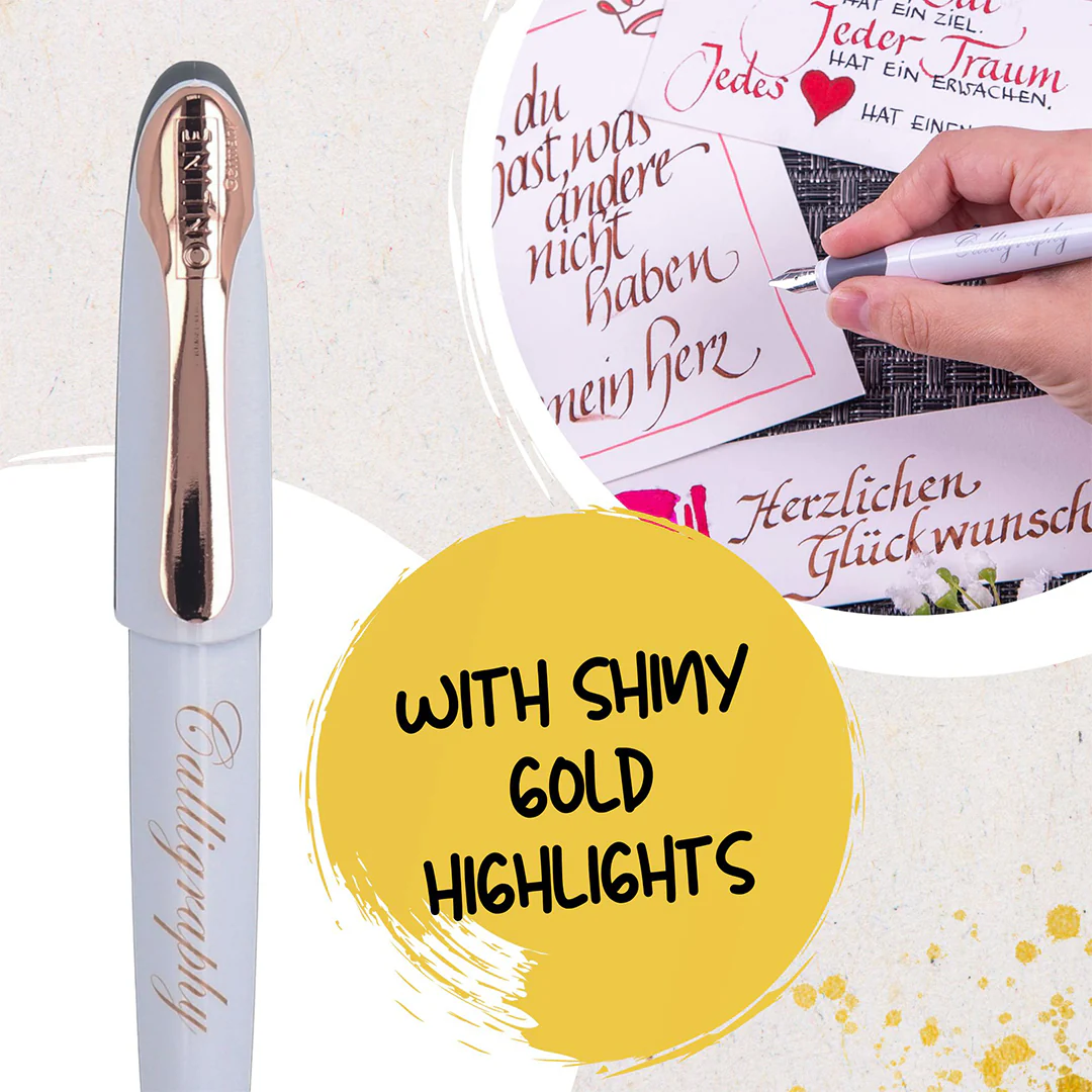 ONLINE Air Best Writer Calligraphy Gift Set White Rose - Image 3
