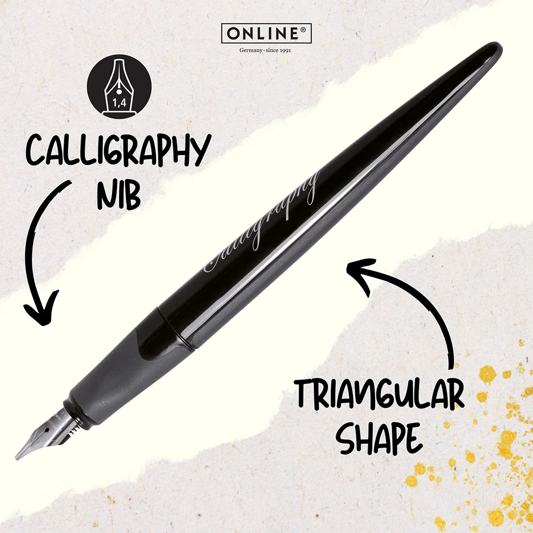 ONLINE Air Calligraphy fountain pen Black - Image 2