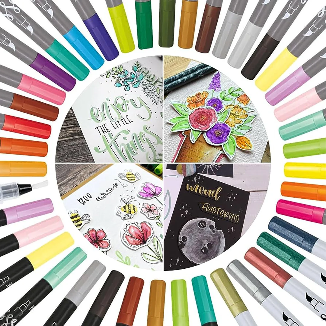 ONLINE Calligraphy Brush Gift Set of 40 - Image 2