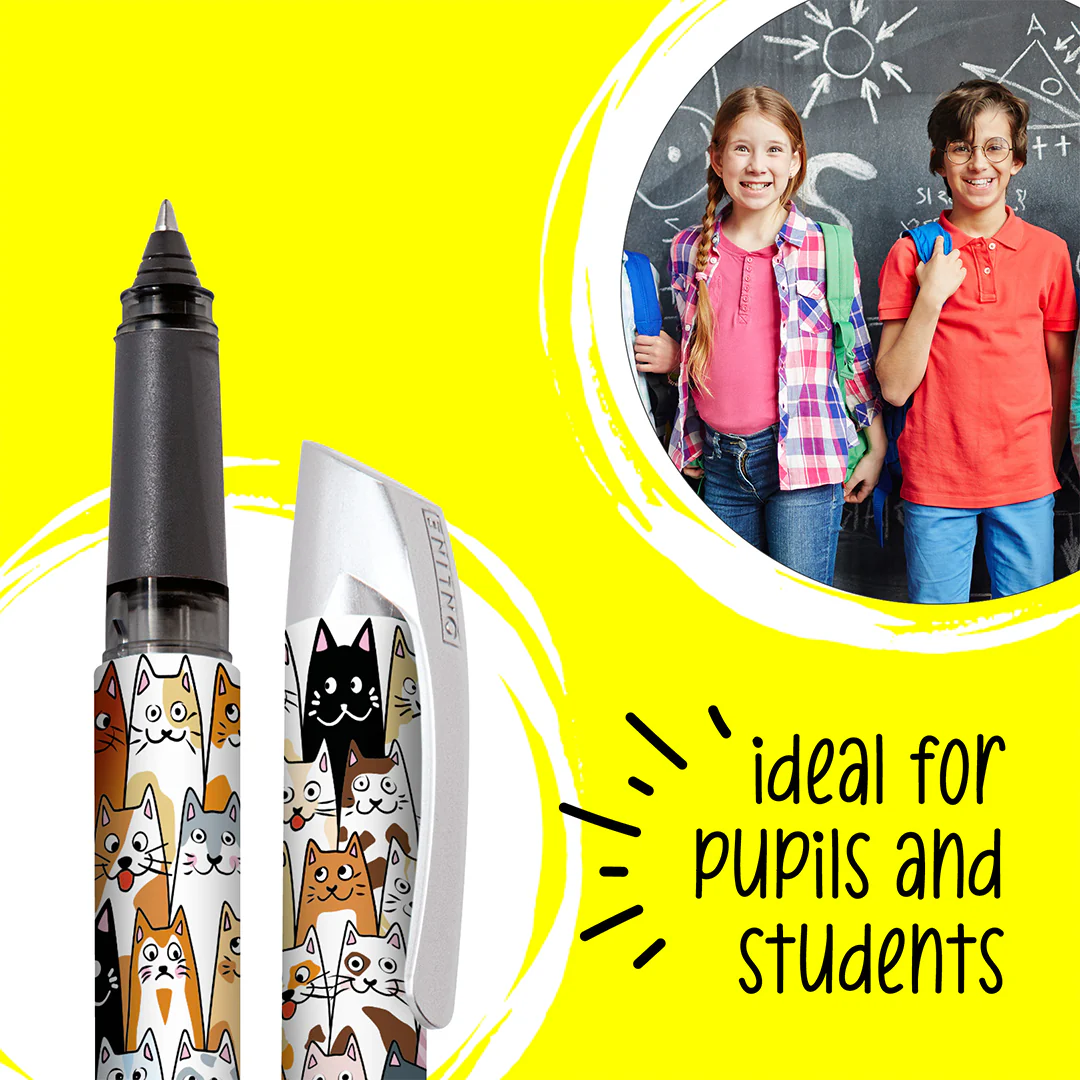 ONLINE Campus Rollerball Fluffy Cats - Image 3