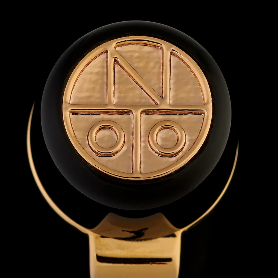 Onoto Scholar Fountain Pen Black with Gold Trim - Image 3