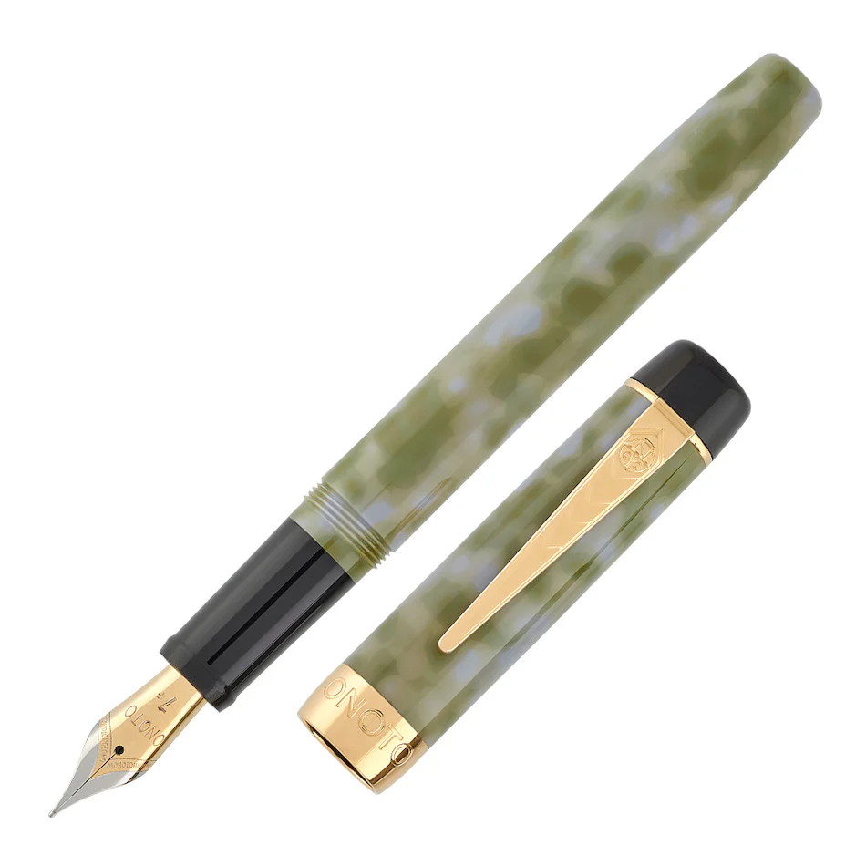 Onoto Scholar Fountain Pen Highland with Gold Trim