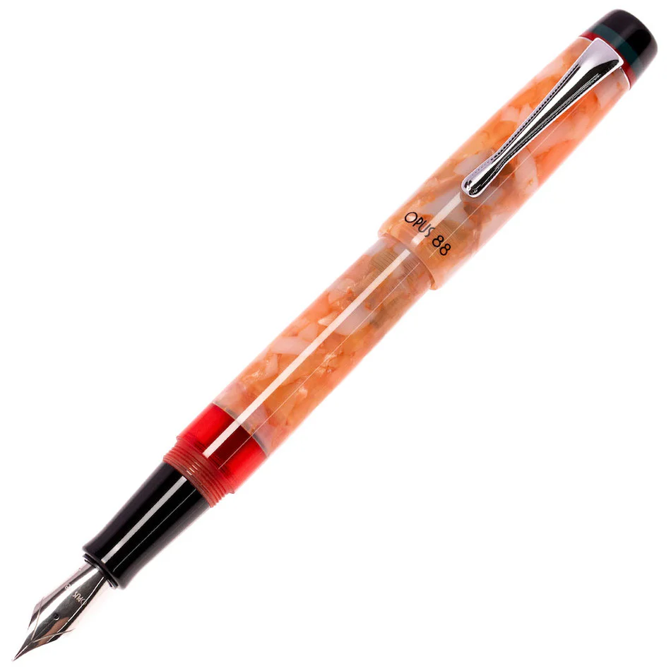Opus 88 Minty Fountain Pen Orange
