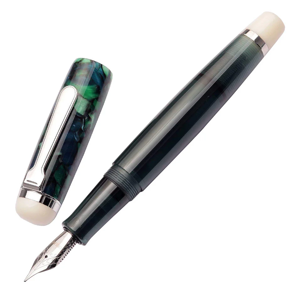 Opus 88 Omar Eye Dropper Fountain Pen Green