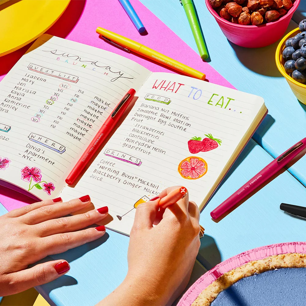 Paper Mate Flair Scented Pen 0.7mm Sunday Brunch Assorted Set of 12 - Image 4