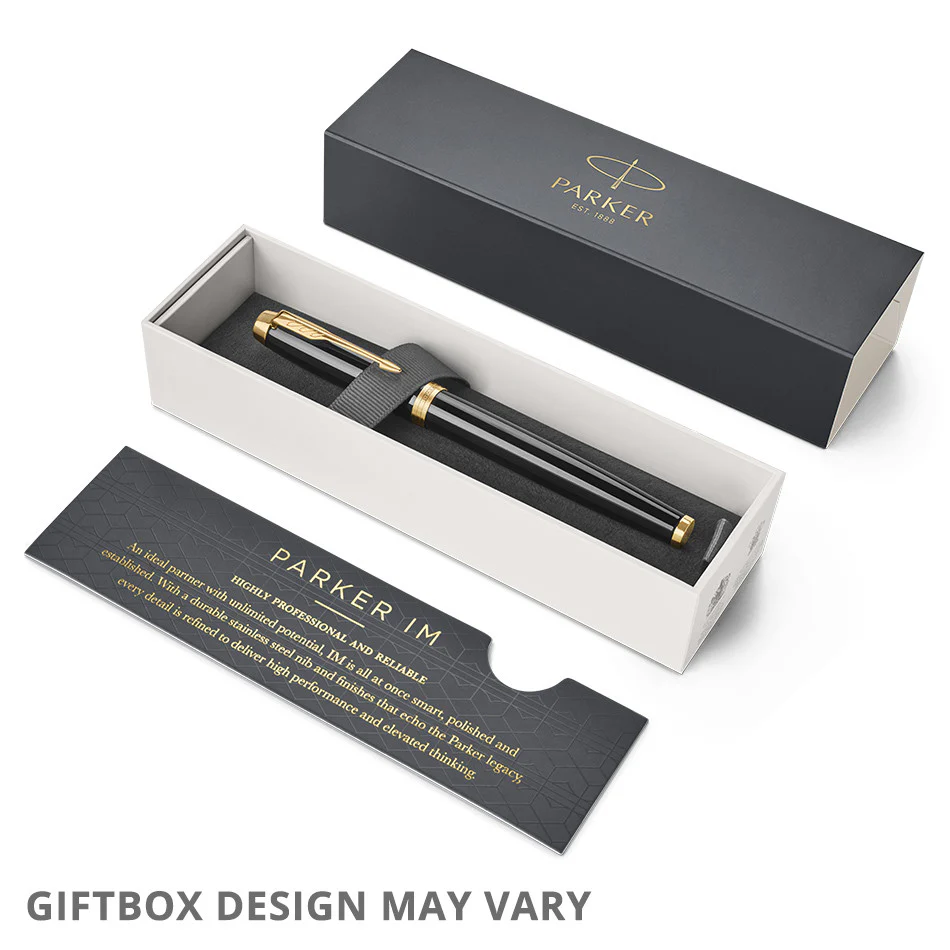 Parker IM Fountain Pen Dark Espresso with Chrome Trim - Image 4