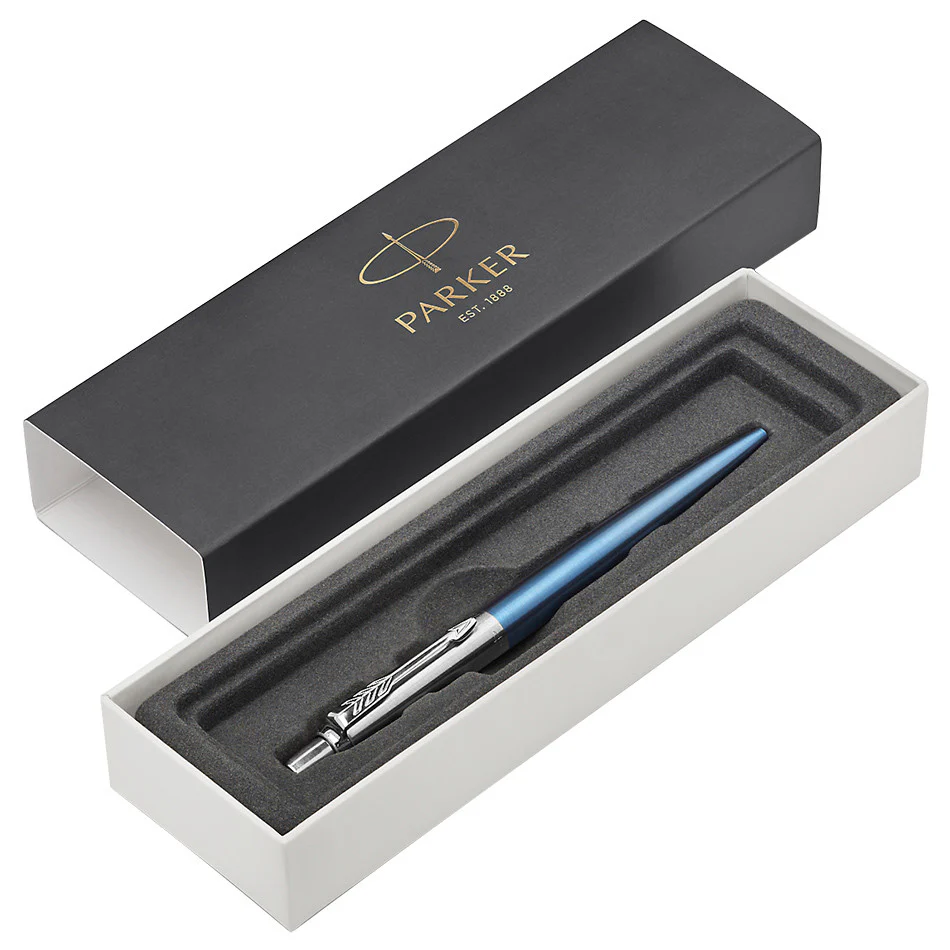 Parker Jotter Ballpoint Pen Waterloo Blue - Image 2