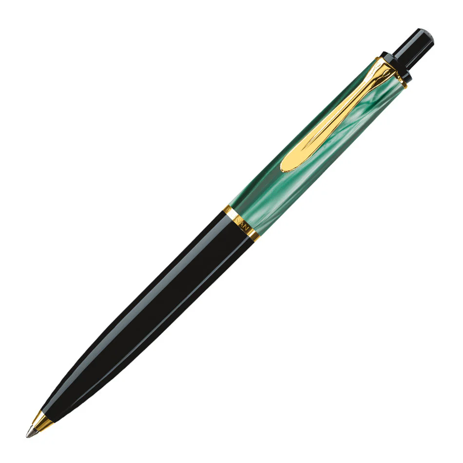Pelikan Classic K200 Green Marbled Ballpoint Pen