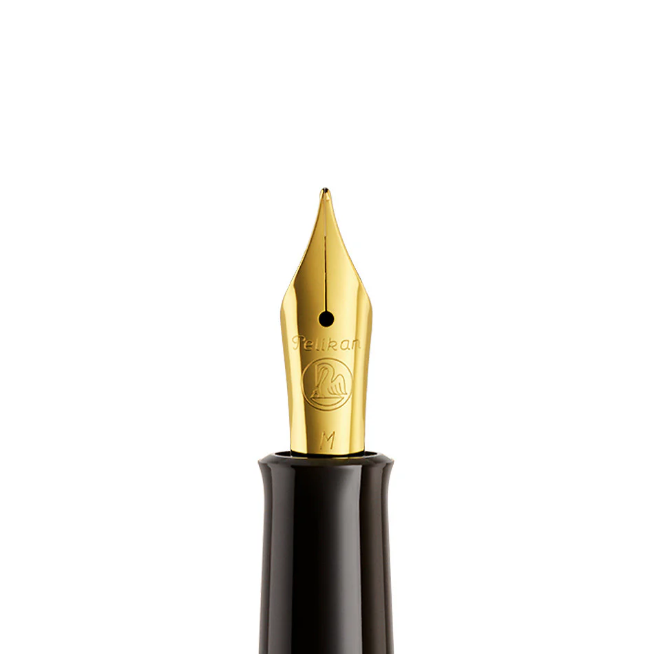 Pelikan Classic M200 Brown Marbled Fountain Pen - Image 2