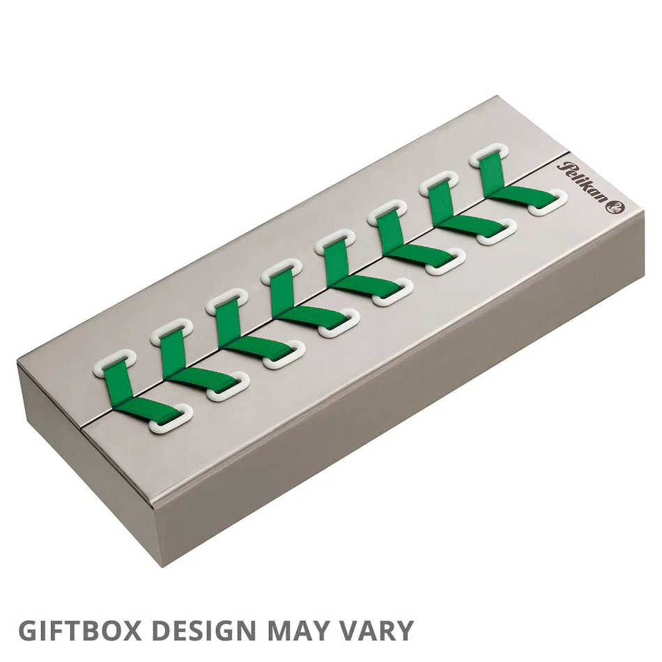 Pelikan Souveran K605 Ballpoint Pen Green-White Special Edition - Image 2