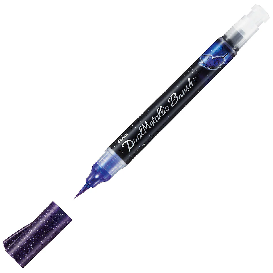 Pentel Dual Metallic Brush Pen - Image 8