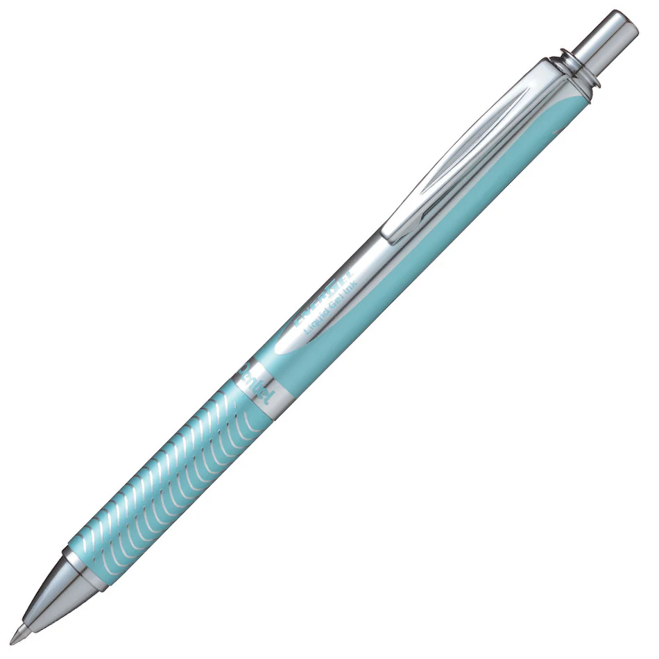 Pentel EnerGel Sterling Gel Rollerball Pen Baby Blue with Gift Box - Image 2