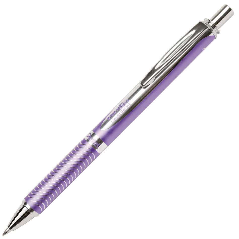 Pentel EnerGel Sterling Gel Rollerball Pen Violet with Gift Box - Image 2