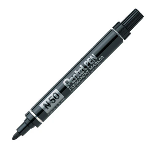 Pentel N50 Permanent Marker Pen Bullet Tip