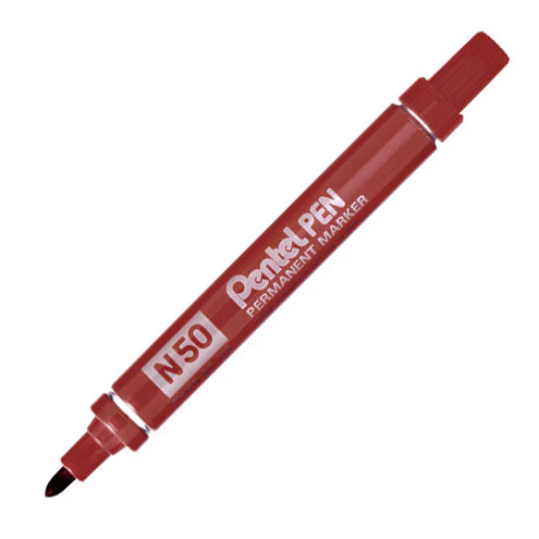 Pentel N50 Permanent Marker Pen Bullet Tip - Image 7