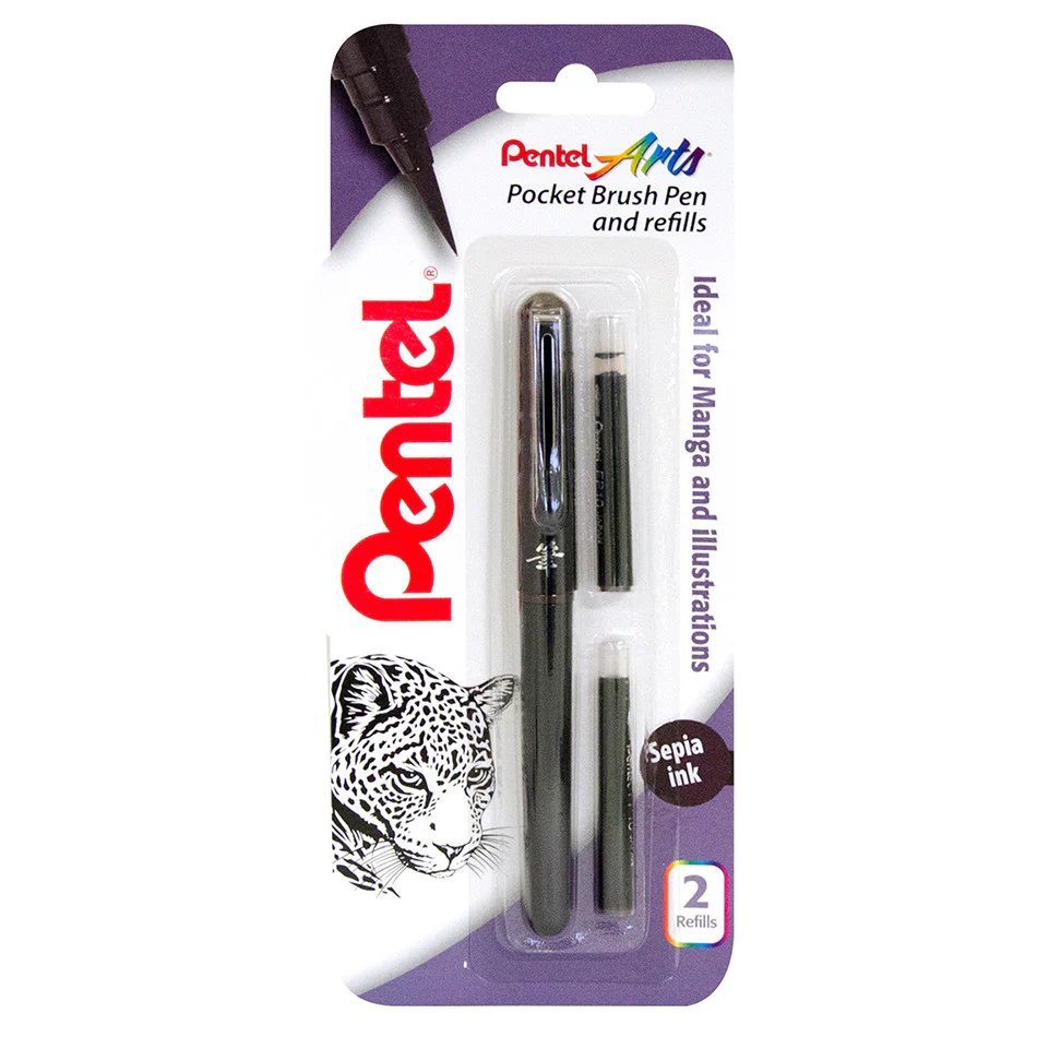 Pentel Pocket Brush Pen XGFKP - Image 4