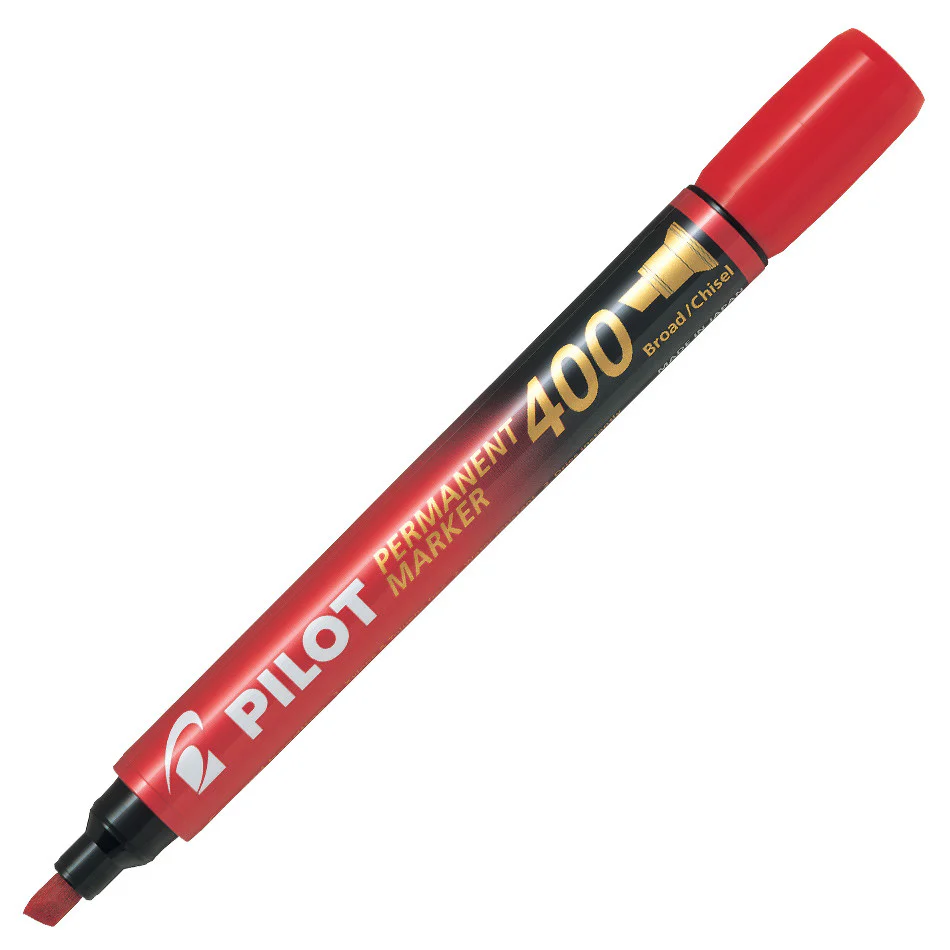 Pilot 400 Permanent Marker Chisel Tip - Image 3