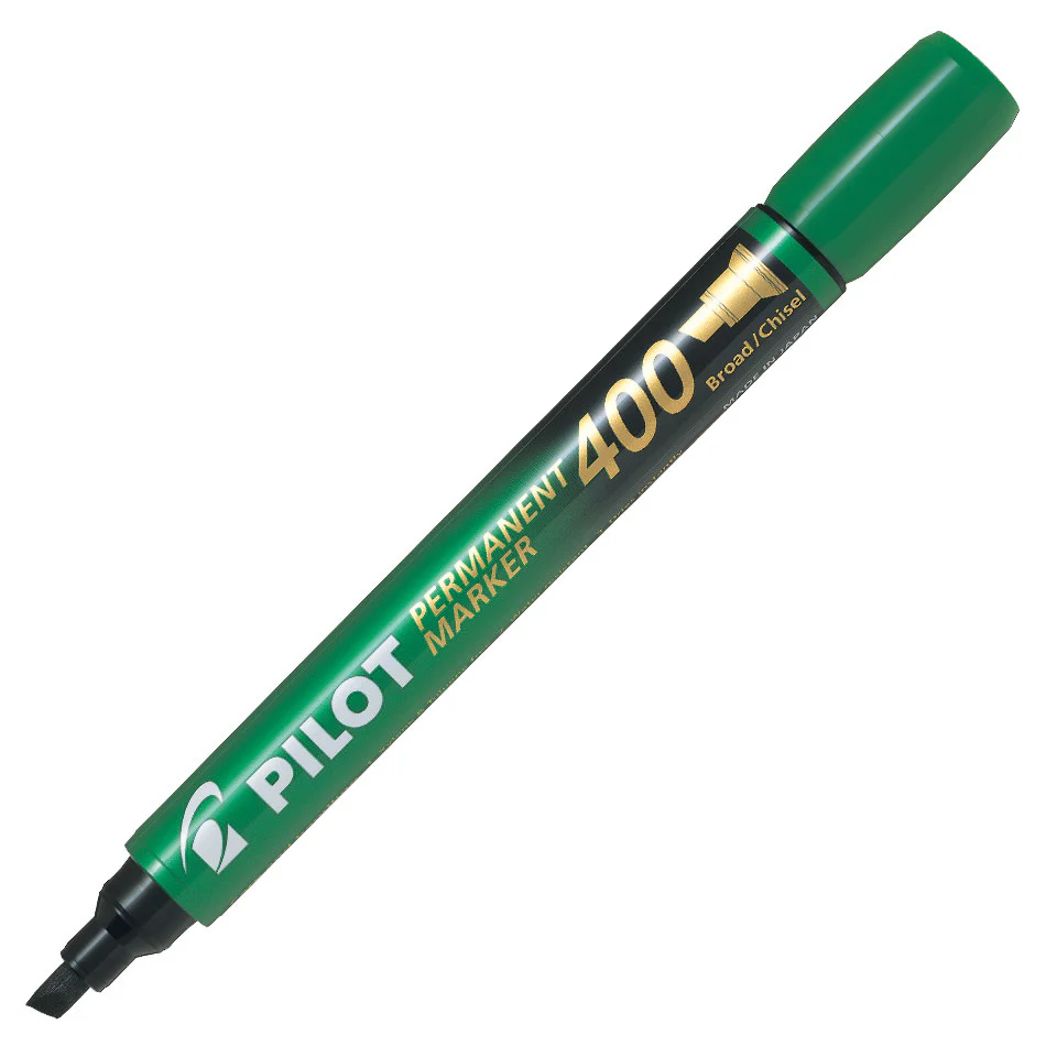 Pilot 400 Permanent Marker Chisel Tip - Image 4