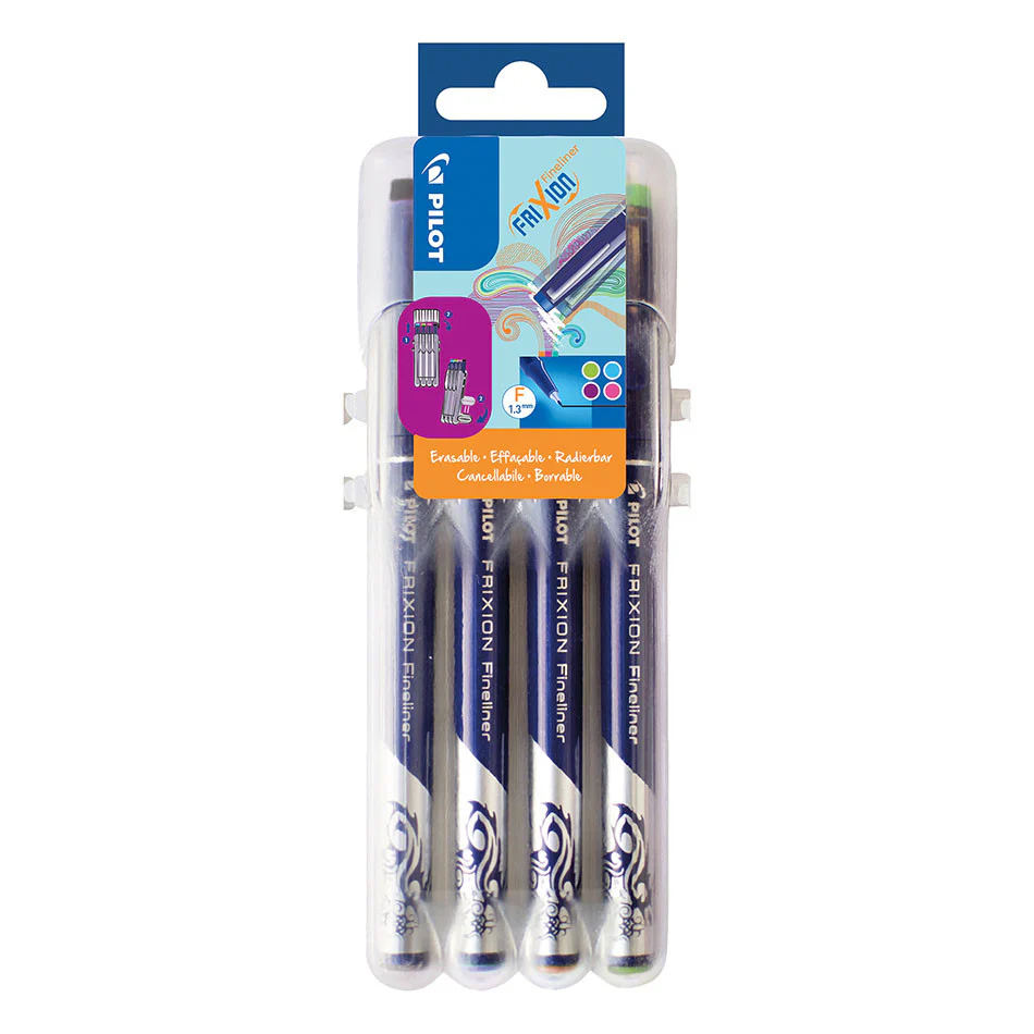 Pilot FriXion Erasable Fineliner Assorted Set of 4 - Image 3