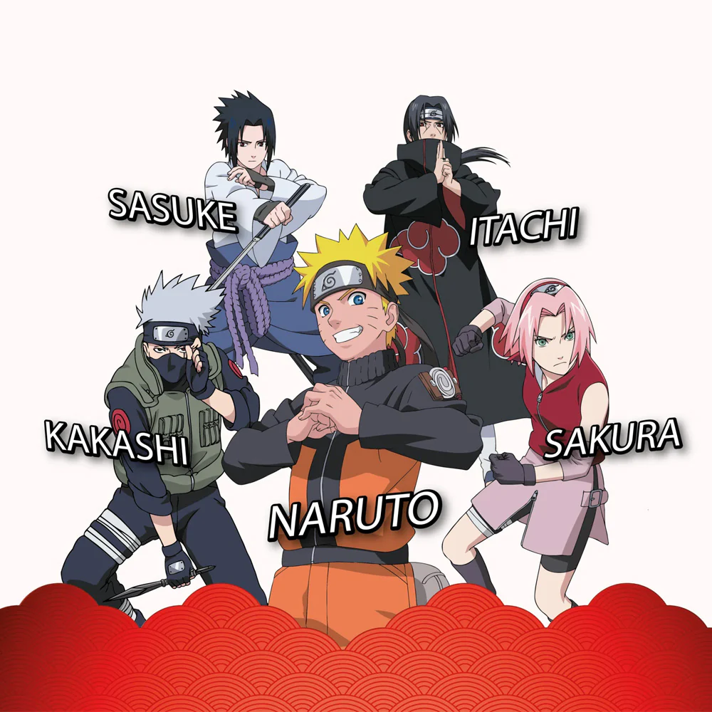 Pilot FriXion x Naruto Shippuden Limited Edition Set of 6 - Image 6