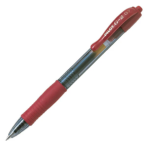 Pilot G2 07 Gel Ink Rollerball Pen BLG207 - Image 7