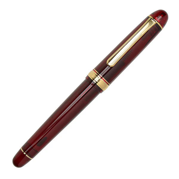 Platinum #3776 Century Music Nib Fountain Pen Bourgogne - Image 2