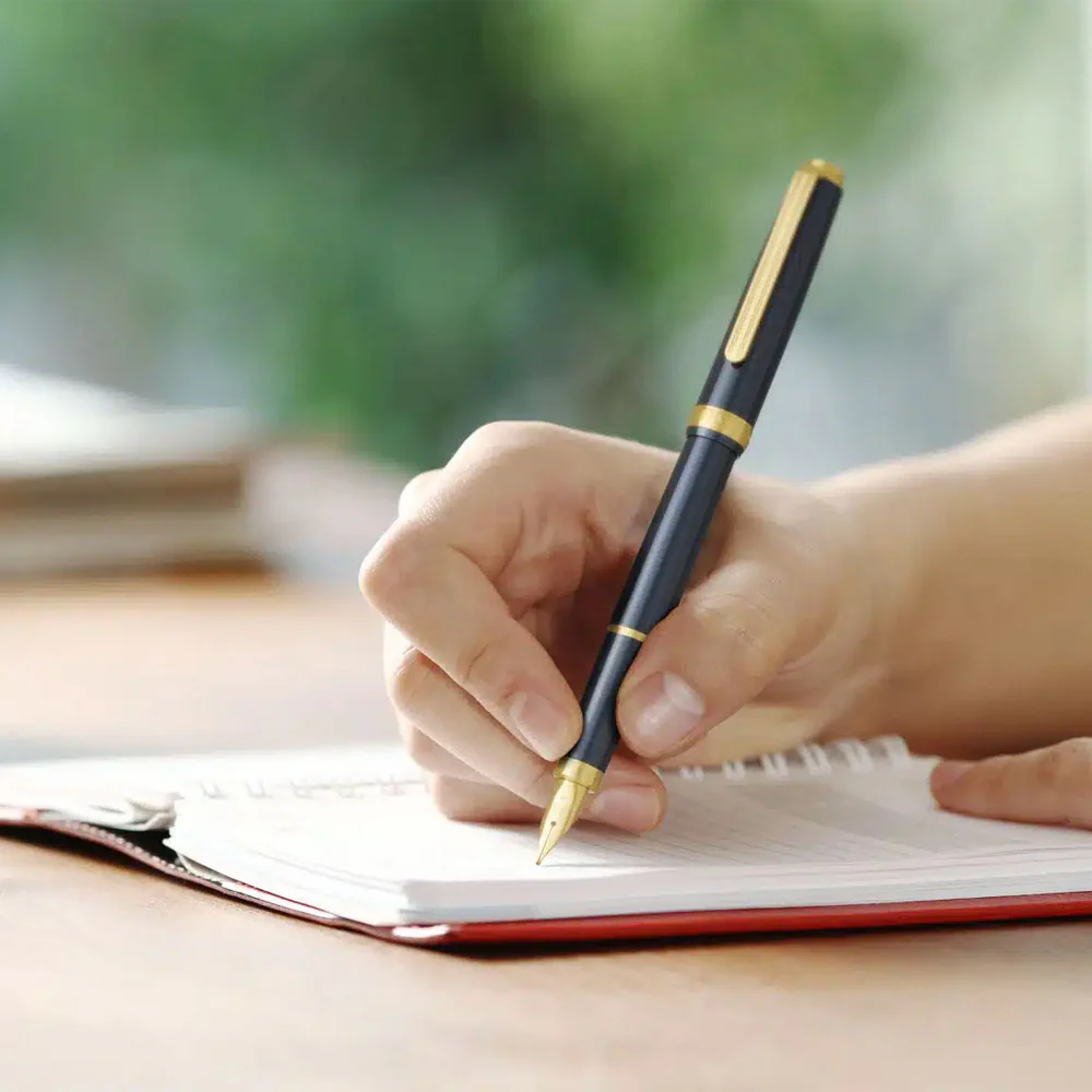 Platinum Biso Fountain Pen Nebula Black - Image 3