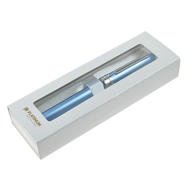 Platinum Plaisir Fountain Pen PGB-1000 Frosty Blue - Image 2