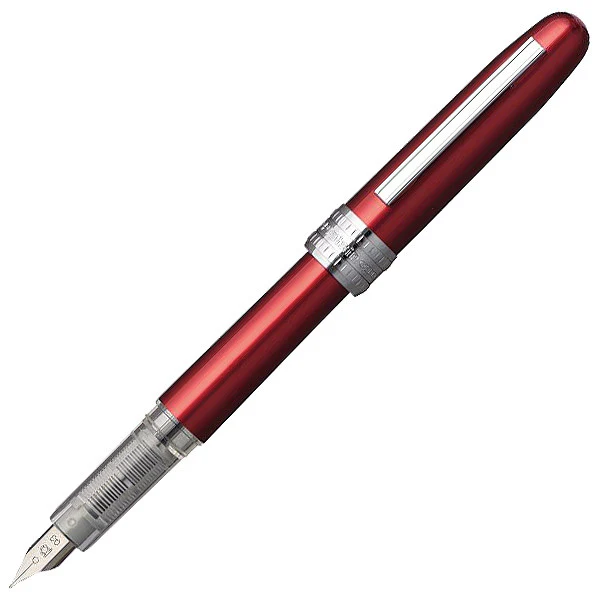 Platinum Plaisir Fountain Pen PGB-1000 Red