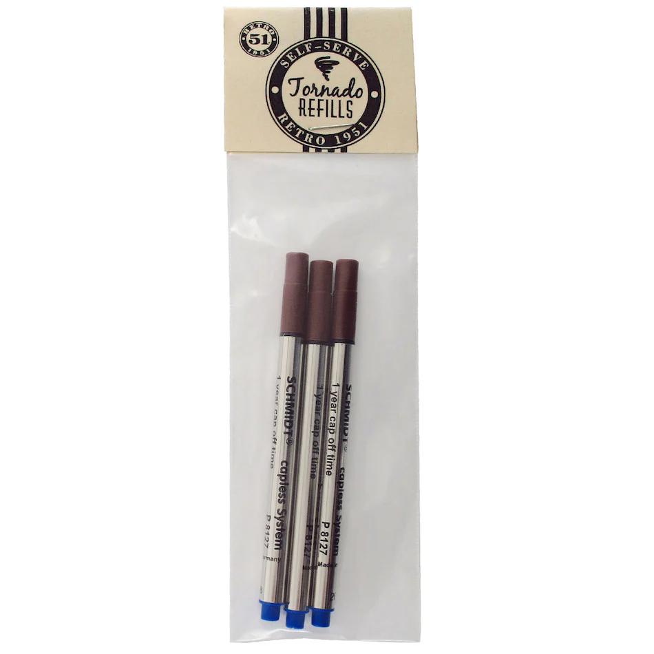 Retro 51 Rollerball Pen Refill 3 pack - Image 2
