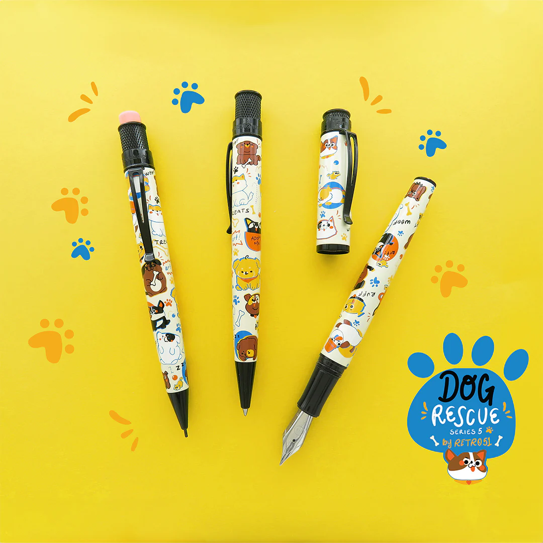 Retro 51 Tornado Fountain Pen Dog Rescue #5 - Image 3