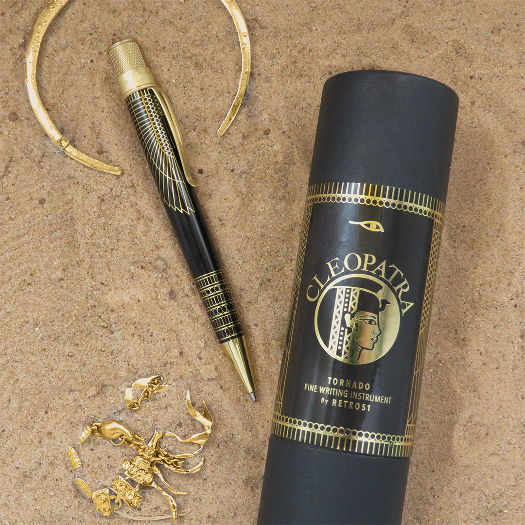 Retro 51 Tornado Vintage Metalsmith Rollerball Pen Cleopatra - Image 3