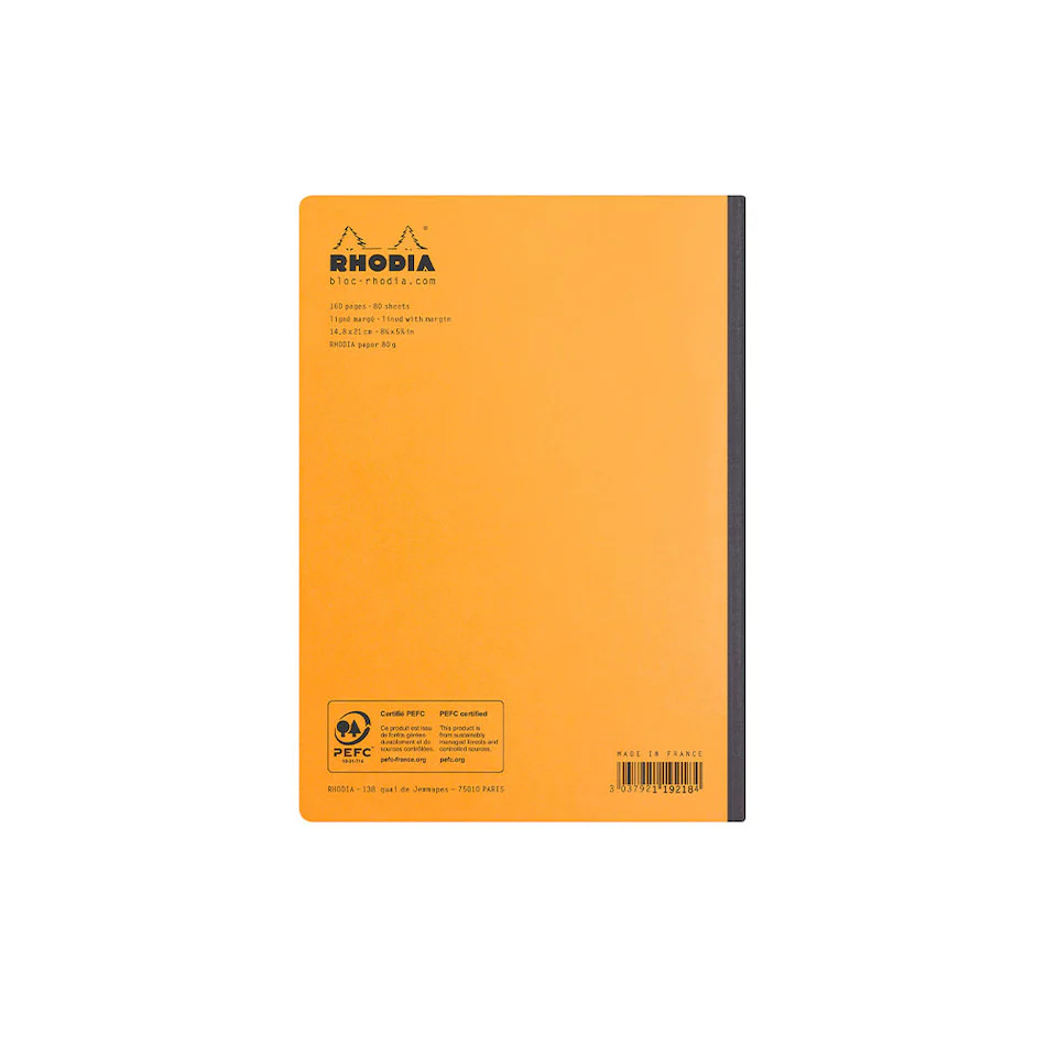 Rhodia Composition Book A5 Orange - Image 2